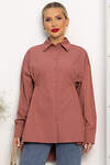 LT Collection Рубашка 556558 Б14188-5М Терракотовый
