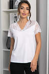 LT Collection Блуза 556565 Б14256-18М Белый