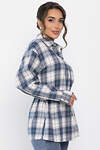 LT Collection Рубашка 556567 Б14272-4М Синий