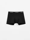 DiWaRi Трусы 556961 PREMIUM MSH 1568 (бандероль) black-black strip