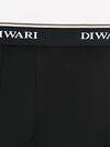 DiWaRi Трусы 556961 PREMIUM MSH 1568 (бандероль) black-black strip