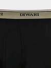 DiWaRi Трусы 556962 PREMIUM MSH 1568 (бандероль) black-khaki strip