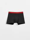 DiWaRi Трусы 556963 PREMIUM MSH 1568 (бандероль) black-red strip