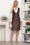 LT Collection Сарафан 557287 П13718-15М Коричневый