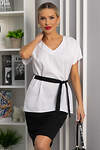 LT Collection Костюм 557290 К14102-14М черно-белый