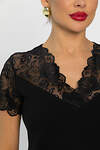 LT Collection Блуза 557319 Б14257-18М черный
