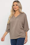 LT Collection Джемпер 557323 Б14245-12М коричневый