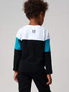 PLAYTODAY Фуфайка 557616 32512310 черный,белый,бирюзовый