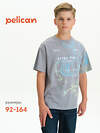 PELICAN Футболка 558283 BFT3377/2 Серый