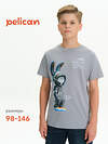 PELICAN Футболка 558284 BFT3377 Серый