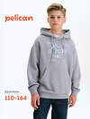 PELICAN Толстовка 558286 BFNK3377/2 Серый
