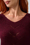 Натали Джемпер 558541 84503 бордовый