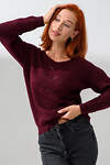 Натали Джемпер 558541 84503 бордовый