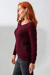 Натали Джемпер 558541 84503 бордовый