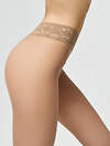 Minimi Колготки 558940 DIAMANTE 20 (кружевной пояс) Caramello (Бежевый)