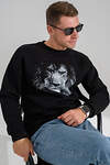 Натали Свитшот 560160 8559 черный+лев