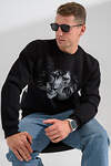 Натали Свитшот 560160 8559 черный+лев