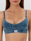 MARK FORMELLE Бюстье 561091 512545 индиго acid wash