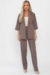 LT Collection Костюм 561105 К14376-12М коричневый