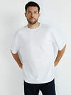 Omsa Футболка 561284 OmT_U 1302 Футболка мужская OVERSIZE, CO Bianco (Белый)