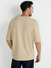 Omsa Футболка 561285 OmT_U 1302 Футболка мужская OVERSIZE, CO Beige (Бежевый)