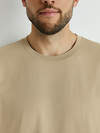 Omsa Футболка 561285 OmT_U 1302 Футболка мужская OVERSIZE, CO Beige (Бежевый)