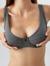 MARK FORMELLE Бюстгальтер 561450 512524 меланж темно-серый