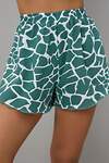 Lika Dress Шорты 561638 10521 Белый/Зелёный