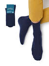 Omsa Носки 561808 OMSA COMFORT 308, PL+WO Blu (Синий)