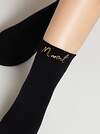Conte elegant Носки 562438 FANTASY 24С-6СП gold-nero