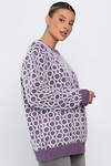 LT Collection Джемпер 562541 Б14429-20М фиолетовый