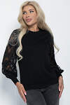 LT Collection Джемпер 563077 Б14426-5М черный
