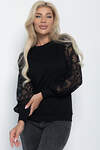 LT Collection Джемпер 563077 Б14426-5М черный