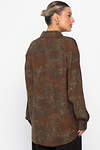 LT Collection Блуза 563080 Б14433-5М коричневый