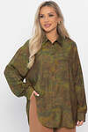 LT Collection Блуза 563082 Б14434-5М хаки