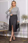 LT Collection Юбка 563088 Ю14500-19М темно-серый