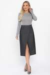 LT Collection Юбка 563088 Ю14500-19М темно-серый