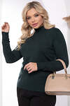 LT Collection Водолазка 563386 Б14543-20М темно-зеленый