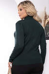 LT Collection Водолазка 563386 Б14543-20М темно-зеленый