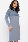 LT Collection Платье 563490 П14513-10М серый