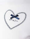 VILATTE Футболка 563541 D49.136 белый_love
