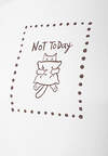 VILATTE Футболка 563543 D49.136 белый_not today