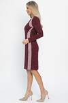 LT Collection Платье 563738 П14589-10М бордовый