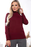 LT Collection Водолазка 563741 Б14542-20М бордовый