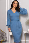 LT Collection Платье 563748 П14512-10М голубой