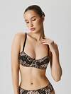 Infinity Lingerie Бюстгальтер 564074 31204111440 темно-коричневый принт