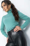 LT Collection Водолазка 564098 Б14530-20М бирюзовый