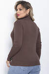 LT Collection Водолазка 564104 Б14535-20М коричневый