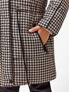 Acoola Пальто 564311 20220670018 бежевая клетка