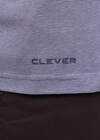 CLEVER Футболка 564393 650309гн_п джинсовый/белый